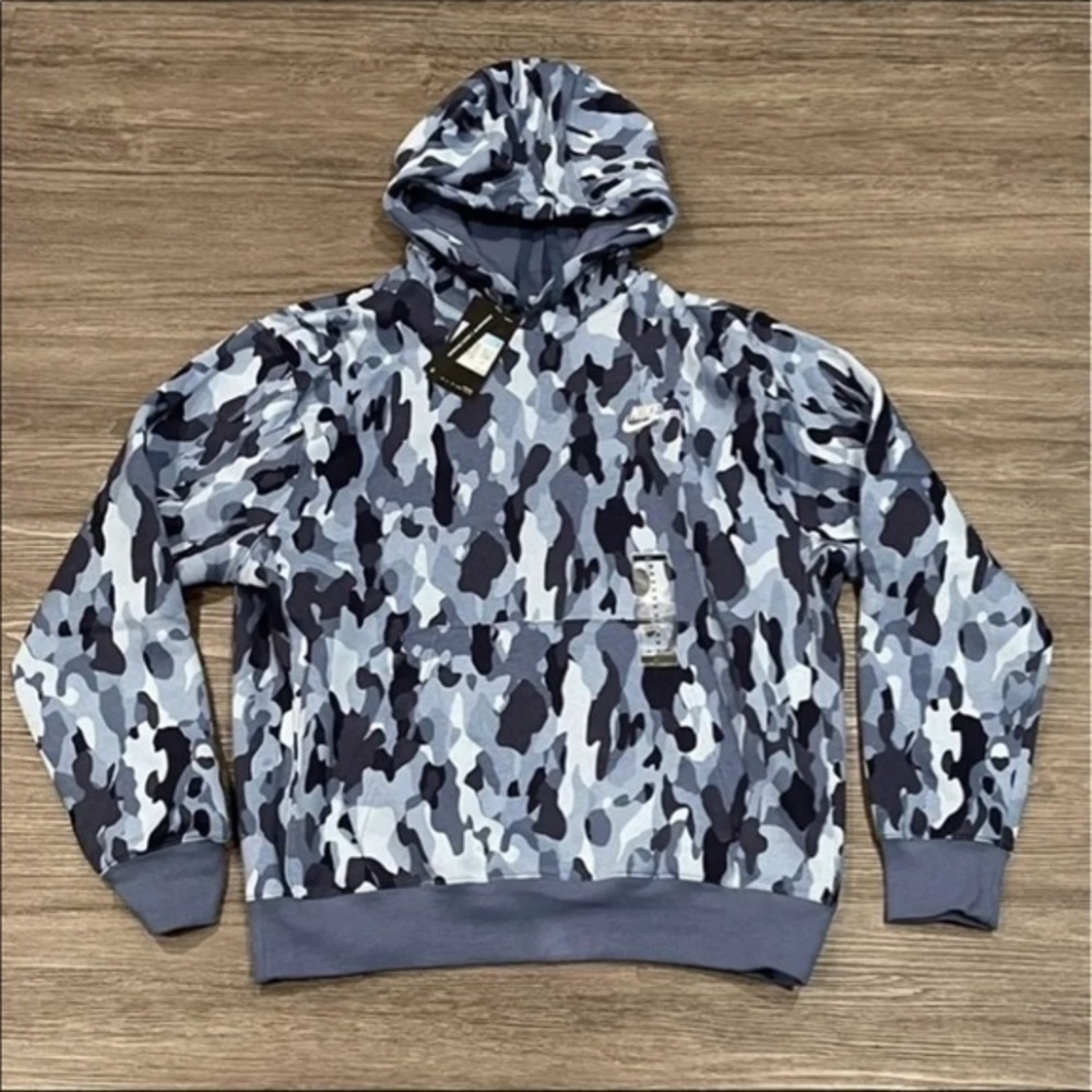 Nike Camouflage Hoodie sz M